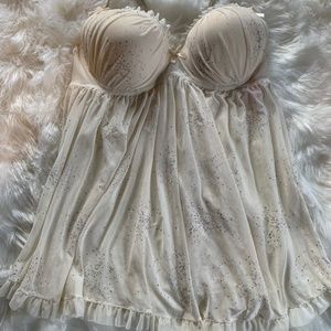 Off white babydoll